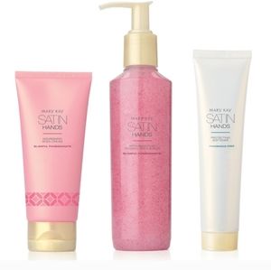 Mary Kay Blissful Pomegranate Satin Hands Pampering Set.
